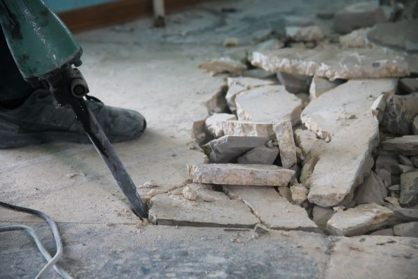 Concrete Porch Removal in Navarre