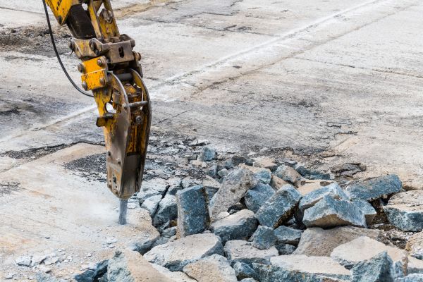 Parking Lot Removal in Navarre